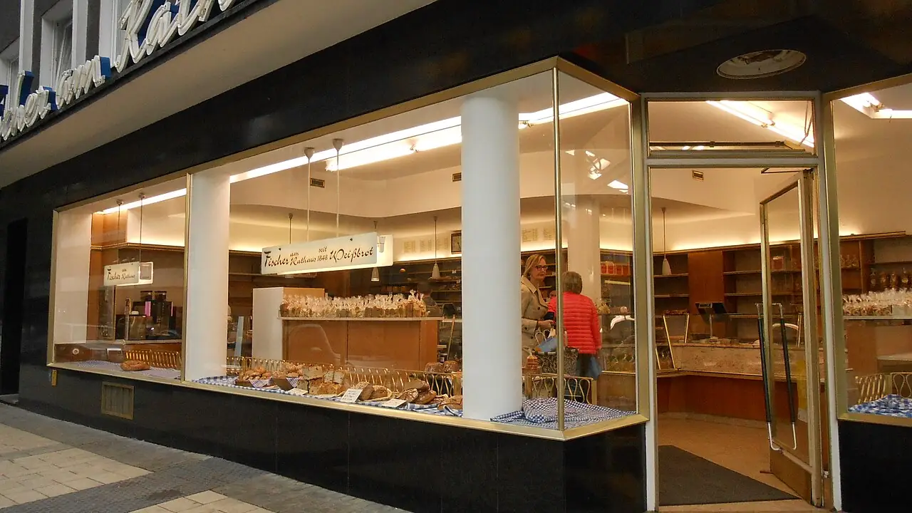 Schaufenster einer Bäckerei
